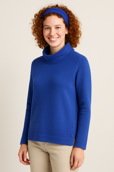 MAGLIONE DONNA TENEREZZA LANA CIMBELLA SPACCHI ART. Z9543