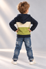 FELPA NEONATO ZIPPY CAPPUCCIO FELPATA  FULL ZIP TASCHE ART. ZBBAP0201-26012