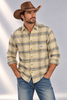 CAMICIA UOMO LEE FLANELLA PESANTE SCOZZESE TASCHINI COTONE ART. WORKWEAR SHIRT 2.0