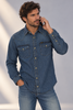 CAMICIA UOMO LEE JEANS BOTTONI A PRESSIONE TASCHINI ART. WESTERN SHIRT BROOKSIDE