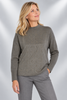 MAGLIONE DONNA LAURA BIAGIOTTI LUPETTO LOGO LUREX ART. 3006