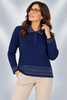 MAGLIONE DONNA ANNALISA BINETTI POLO BOTTONI MSTO LANA ART. 2294