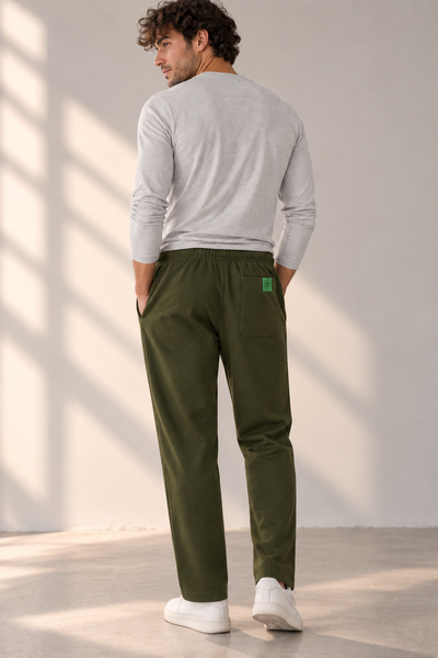 PANTALONE TUTA UOMO COVERI FELPATO ELASTICO TASCHE ART. REC267