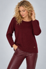 MAGLIONE DONNA COVERI GIROCOLLO SPACCHI APPLICAZIONE DEGRADE VISCOSA ART. DC1226
