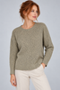 MAGLIONE DONNA RIVA TRICOT GIROCCOLLO MOTIVO TRAFORI ART. B315320