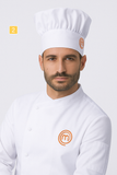 CAPPELLO CUOCO CHEF MISTO COTONE LOGO MASTERCHEF MARCA SIGGI ART.26BE0160