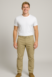PANTALONI UOMO RAGAZZO COTONE MICROFANTASIA MARCA SEA BERRIER ART. EMMEN-71