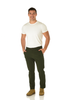 PANTALONI UOMO DR4 TASCHE ELASTICO ZIP BOTTONE GANCIO FODERATO SCOZZESE MARCA MARCELLO MARABOTTI ART. 41-4281