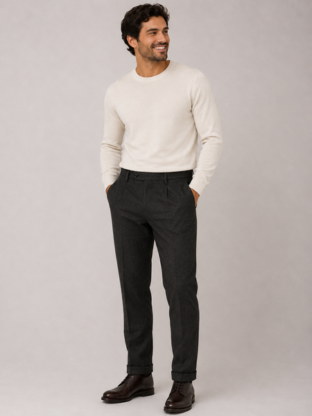 PANTALONI UOMO RAGAZZO SLIM FIT TASCA FRANCESE MARCA A&P BIANCHI ART. 03322
