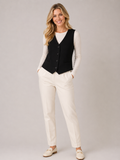 GILET DONNA RAGAZZA PUNTO MILANO TASCHINI BOTTONI MARCA GRIFFAI ART. 4472