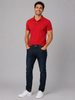 JEANS UOMO ZIP BOTTONE CINQUE TASCHE SCURO SLIM TAPARED MARCA LEE ART. LUKE