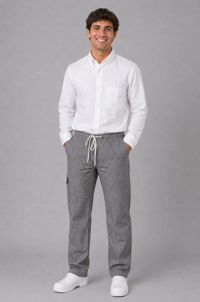 CAMICIA UOMO PROFESSIONALE LAVORO CAMERIERE TASCHINO MARCA SIGGI ART.68CM0273