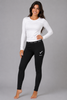 LEGGINS RAGAZZA SPORT ELASTICIZZATI FASCIA MARCA MARBEL ART.7421P0072