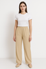 PANTALONE DONNA JENNIFER CLOSE PALAZZO ELASTICO TASCHE ART. 1894