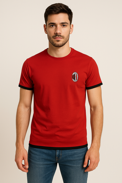 T-SHIRT UOMO MILAN COTONE GIROCOLLO ART. TSHC C10 M002