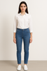 JEGGINGS JEANS DONNA TASCHE STRASS ELASTICO EMANUELA COSTA ART. EC6758