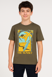 T-SHIRT RAGAZZO COTONE GIROCOLLO  LOSAN ART. LJBAP0103-25040