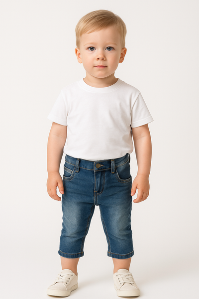 JEANS BAMBINO 5TASCHE ELASTICO  LOSAN ART. LBBAP0401-24019