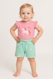 COMPLETO BAMBINA COTONE ESTIVO  LOSAN ART. LBGAP0602-24004