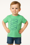 T-SHIRT BAMBINO  GIROCOLLO COTONE STAMPA LOSAN ART. LBBAP0303-25011