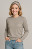 MAGLIONE DONNA GRIFFAI GIROCOLLO BASICO LUREX ART. 5599