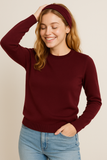 MAGLIONE DONNA GRIFFAI GIROCOLLO BASICO ART. 5550