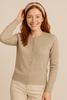 CARDIGAN DONNA GIROCOLLO BOTTONI BASICO ART. 5553
