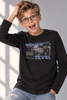MAGLIA RAGAZZO LOSAN MANICA LUNGA GIROCOLLO STAMPA CALDO COTONE ART. L26WB0116