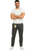 PANTALONI UOMO ZIP BOTTONE CINQUE TASCHE SLIM MARCA PI.ZETA.ONE ART.21/310035