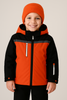 GIACCA SCI  RAGAZZO ZIP CAPPUCCIO IMPERMEABILE IDROREPELLENTE TRASPIRANTE ANTIVENTO MARCA BRUGI ART.J813T22K