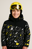 GIACCA SCI RAGAZZO ZIP CAPPUCCIO TASCHE IMPERMEABILE IDROREPELLENTE TRASPIRANTE ANTIVENTOMARCA BRUGI ART. JH4QT48H