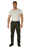 PANTALONI UOMO ZIP BOTTONE CINQUE TASCHE OPERATO MARCA LUIGI MORINI ART. GALLINO