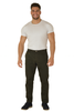 PANTALONI UOMO ZIP BOTTONE CINQUE TASCHE OPERATO MARCA LUIGI MORINI ART. GALLINO