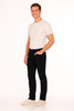 JEANS UOMO BOTTONE ZIP TASCHE SLIM MARCA WAMPUM ART. 11960-1E86