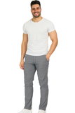 PANTALONI UOMO ZIP BOTTONE CINQUE TASCHE LEGGERO MODERN FIT LAVORATO MARCA SEA BARRIER ART. BALTO