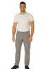 PANTALONE UOMO BOTTONE ZIP CINQUE TASCHE LEGGERI REGOLARE MARCA LUIGI MORINI ART. 40-0443/03