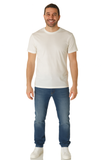 JEANS UOMO ZIP BOTTONE CINQUE TASCHE VITA MEDIA REGOLARE STRETCH MARCA WAMPUM ART.1F87-11704