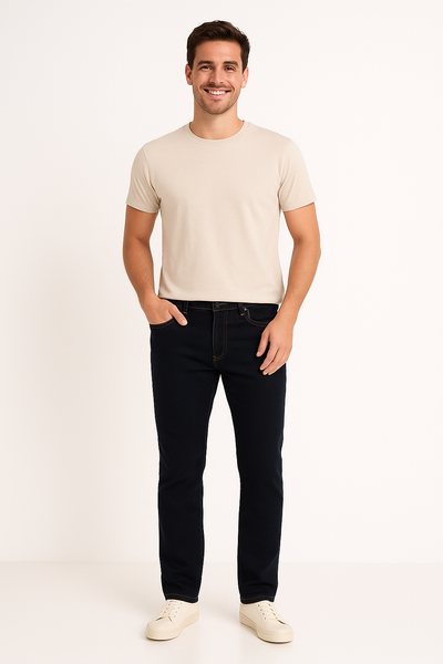 JEANS ELASTICIZZATO UOMO RAGAZZO CINQUE TASCHE MARCA HOLIDAY ART. MISCIA