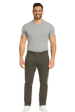 PANTALONE UOMO ZIP BOTTONE TASCHE TASCHINO MODERN FIT MARCA LUIGI MORINI ART.GALLINO4249