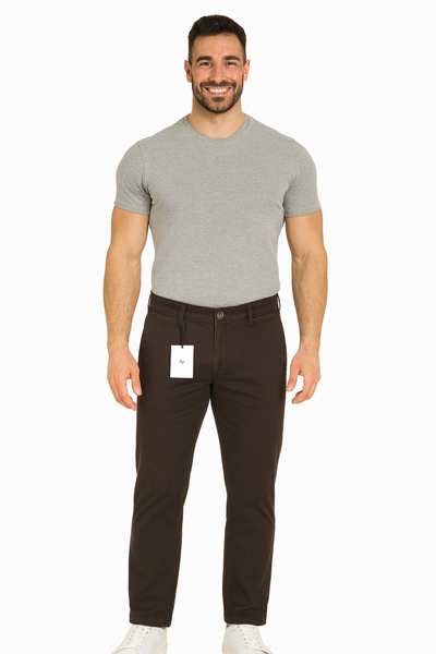 PANTALONI UOMO ZIP BOTTONE CINQUE TASCHE SKINNY MARCA PIZONE ART.PVZ94/22232