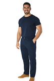 PANTALONE UOMO TASCHE GANCIO ZIP REGULAR FIT MARCA LUIGI MORINI ART.IMOLA4261