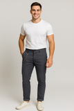 PANTALONI RAGAZZO ZIP BOTTONE TASCHE RISVOLTO MARCA INCOR ART.CLARK