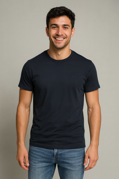 T-SHIRT UOMO COTONE MEZZA MANICA GIROCOLLO LOGO MARCA SUPERDRY ART. M1011245M