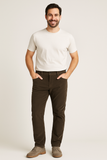 JEANS IN VELLUTO UOMO HOLIDAY ART, FIR VELL