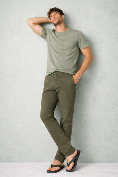 PANTALONE UOMO SEA BARRIER MICRO FANTASIA COTONE ELASTICIZZATO TASCHE FRANCESE ART. BAGGIO-71