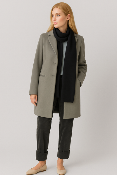 CAPPOTTO DONNA X-CAPE DUE BOTTONI TASCHE FODERATO ART. TAYLOR