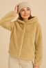 GIUBBETTO DONNA RIVA FASHION ECO PELLICCIA CAPPUCCIO ART. G360003A