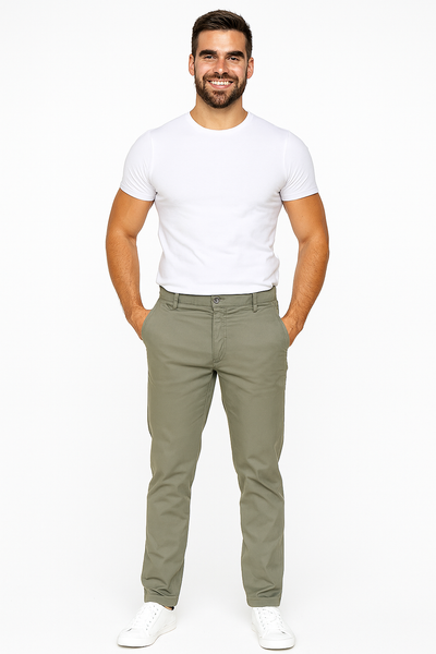 PANTALONI UOMO DROP 4 COTONE MARCA MARCELLO MARABOTTI ART. 4284 BREMEN DR.4