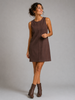 ABITO DONNA GRIFFAI SMANICATO ECOPELLE SCAMOSCIATA ART. DGF7573