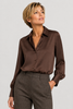 CAMICIA DONNA GRIFFAI RASO MANICA LUNGA POLSINI BOTTONI  ART. DGF7581
